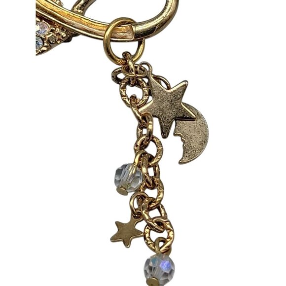 Kirks Folly Alladin Lamp Broock 18k Gold Plated Aurora Borealis Rhinestones - Picture 11 of 15